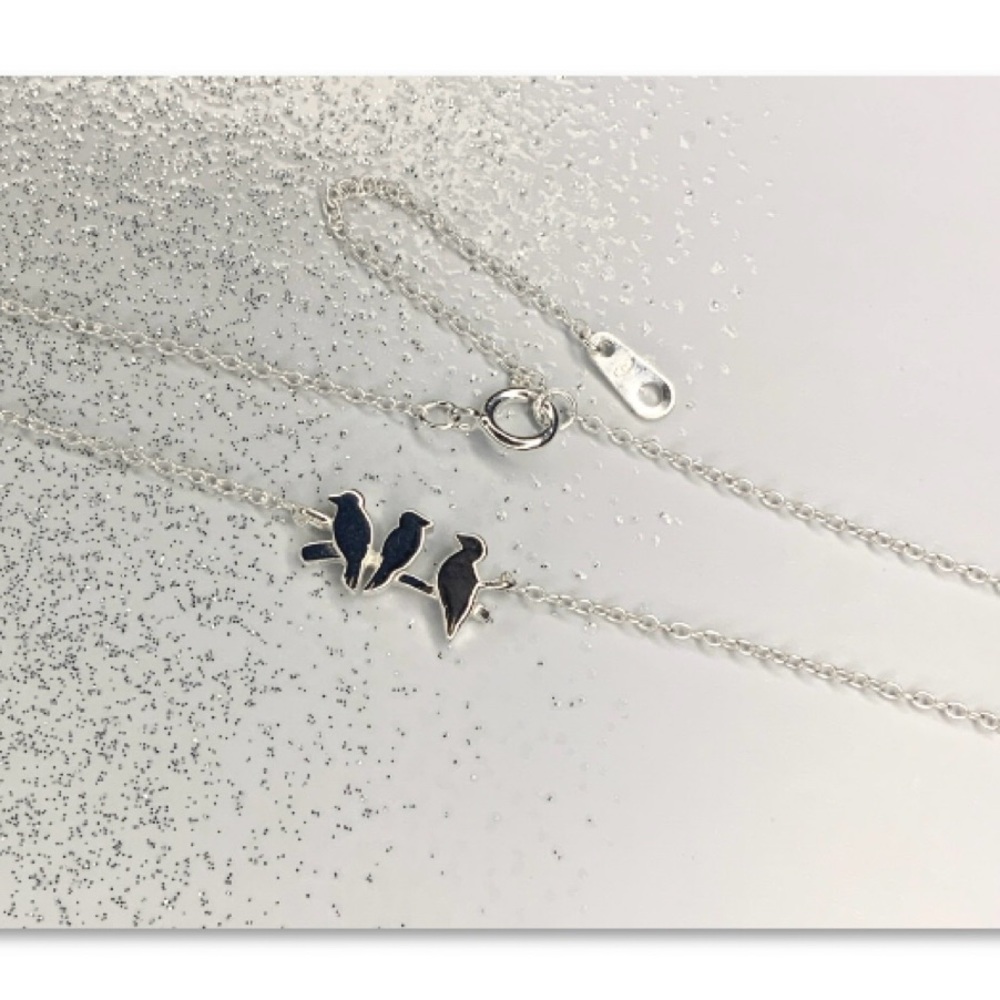 Sterling silver Together Necklace